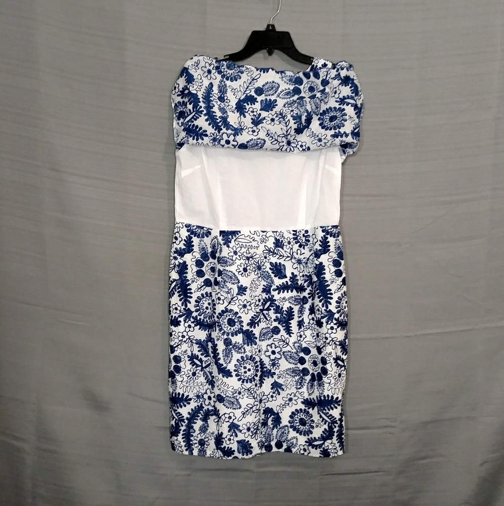 CATO floral layered shift dress - Picture 3 of 6